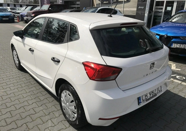 Seat Ibiza cena 44900 przebieg: 59150, rok produkcji 2018 z Oława małe 781